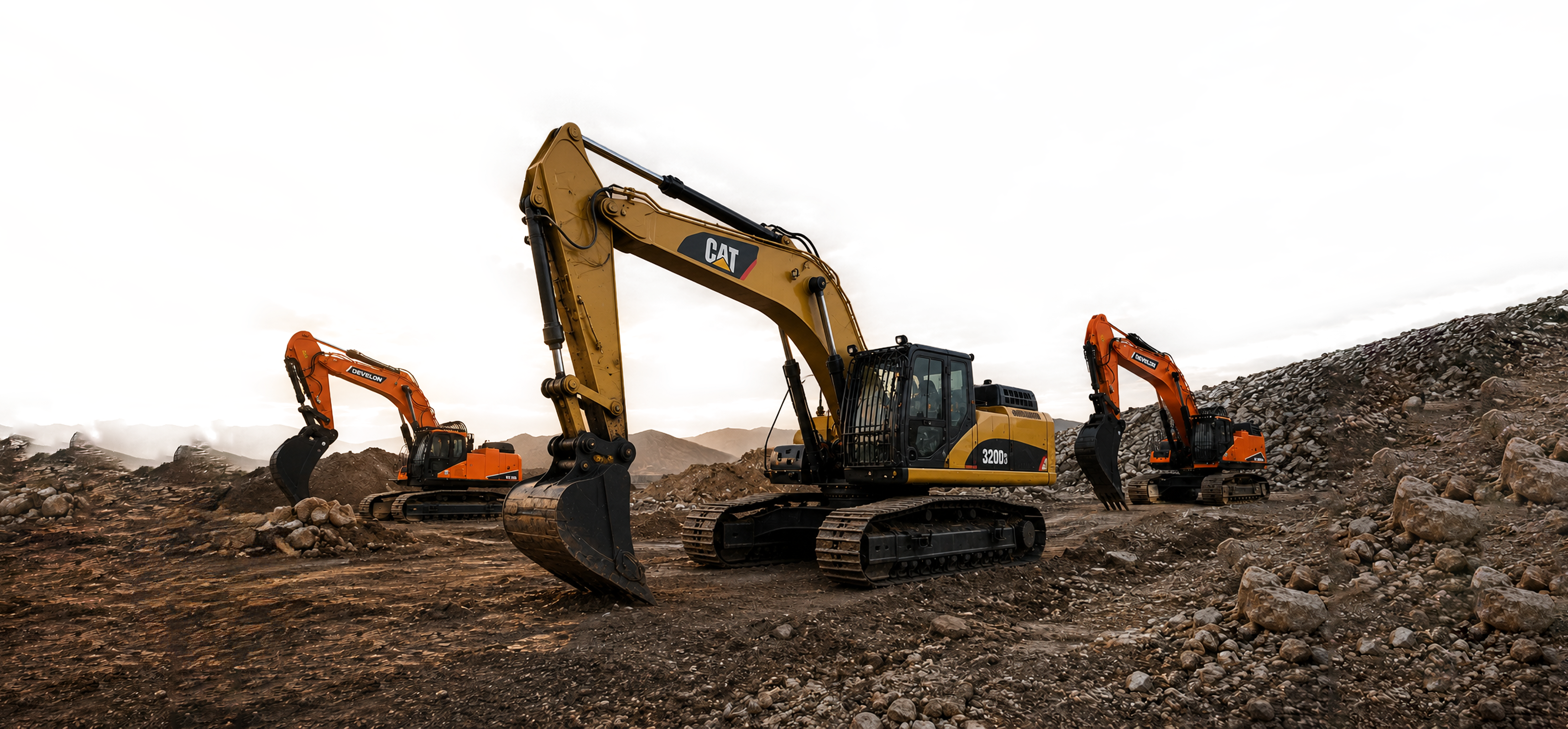 Pana Construction Machinery Rental fleet